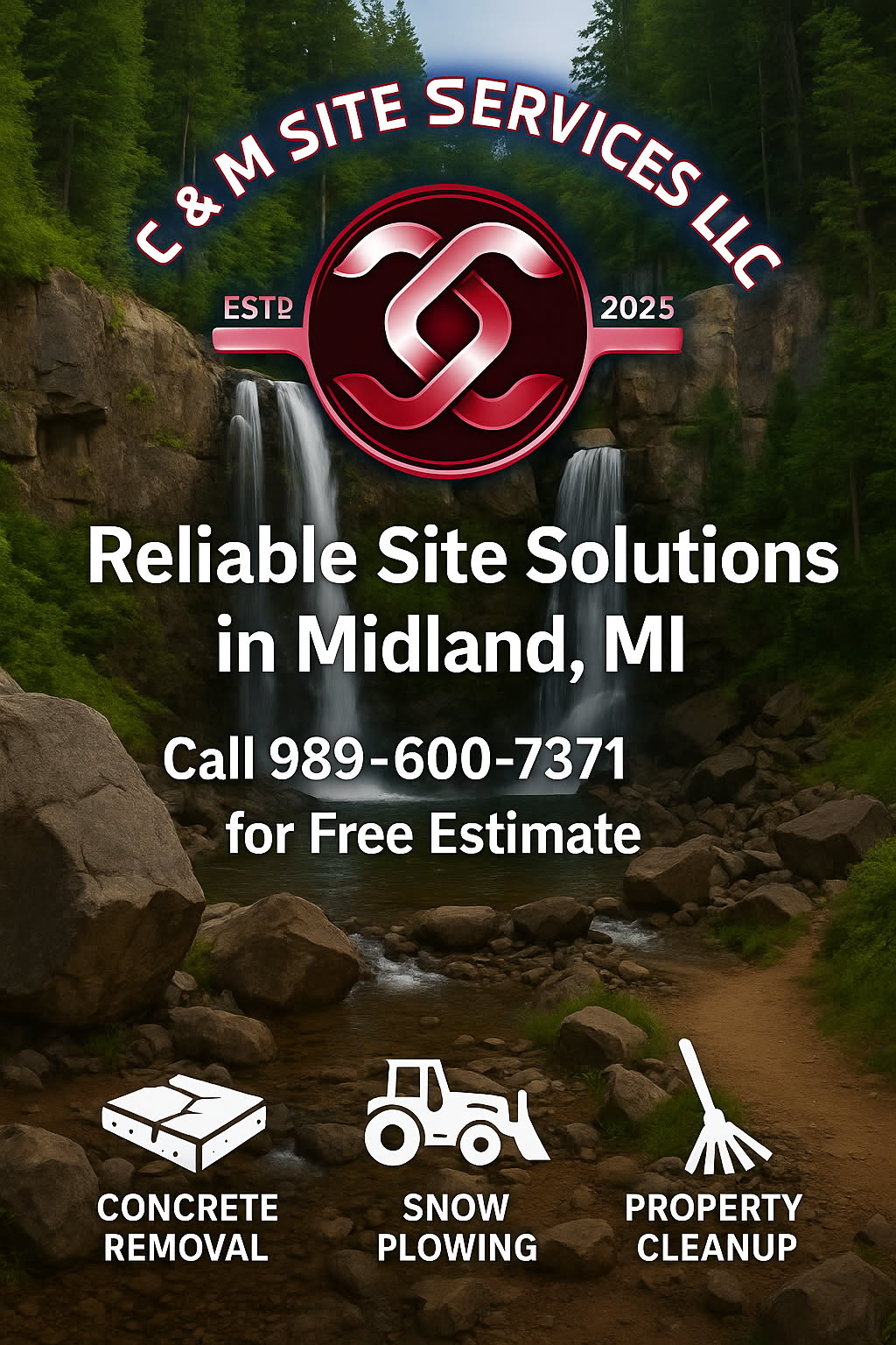 C & M Site Services LLC Logo